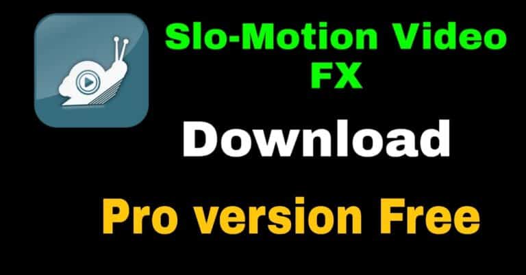 Slo-Motion Video FX Mod APK Download Free- Premium Unlocked