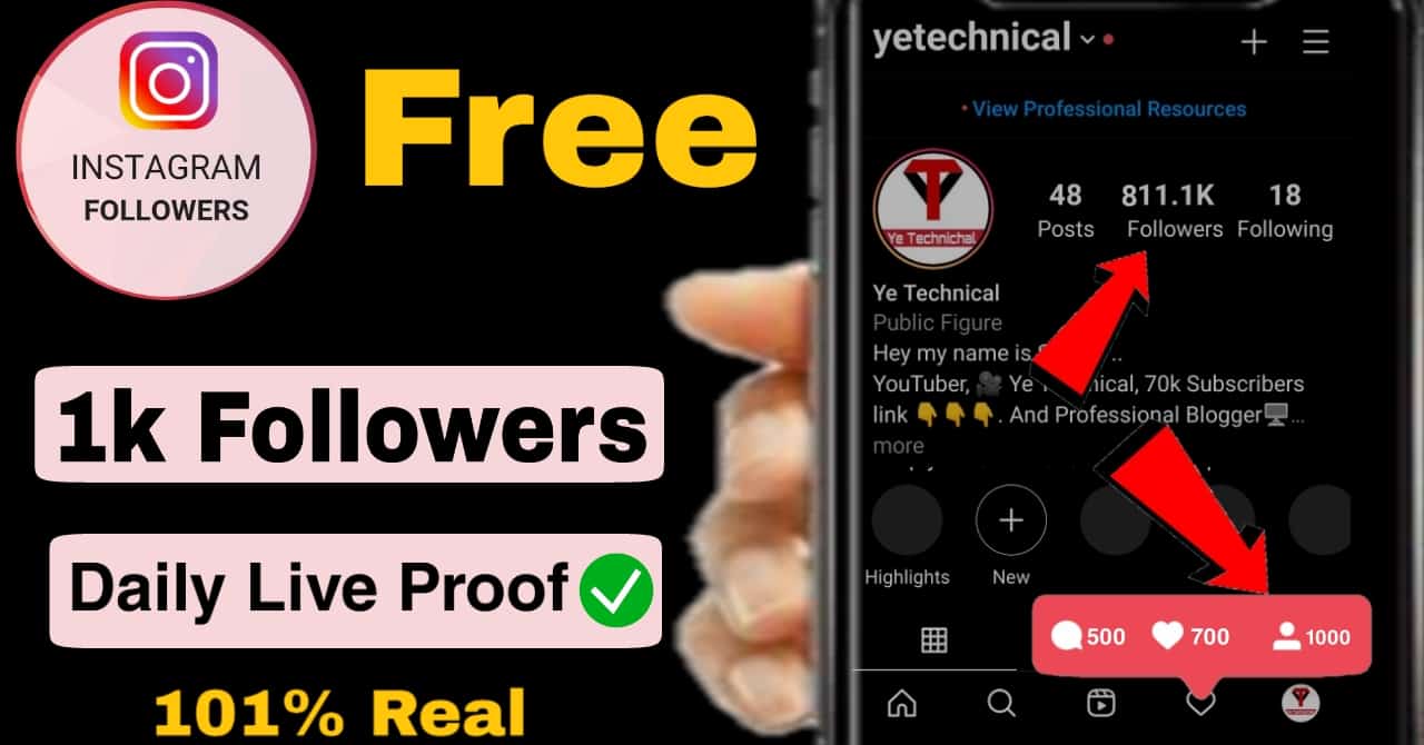 Free Followers App on Instagram-Real Followers Instagram