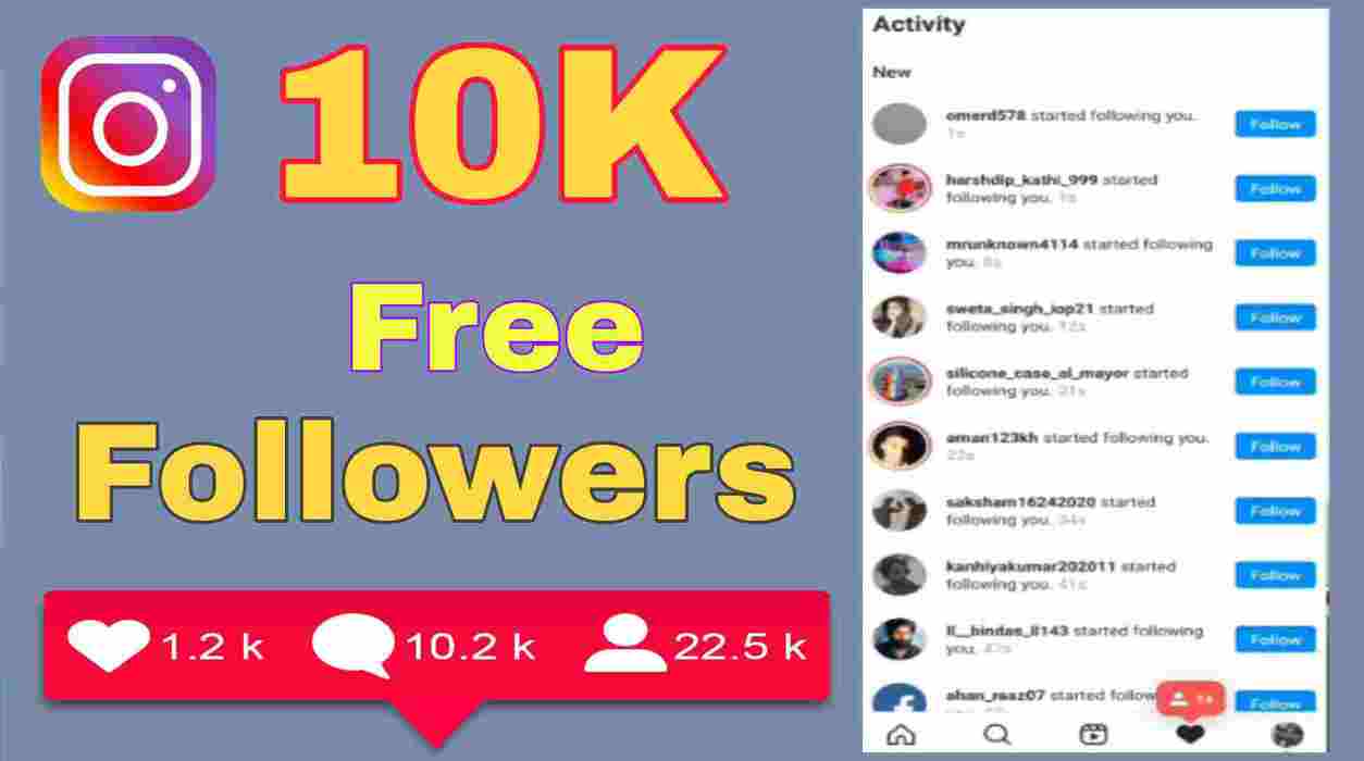 Free Likes Followers On Instagram 2021 Best App 100% Real Followers