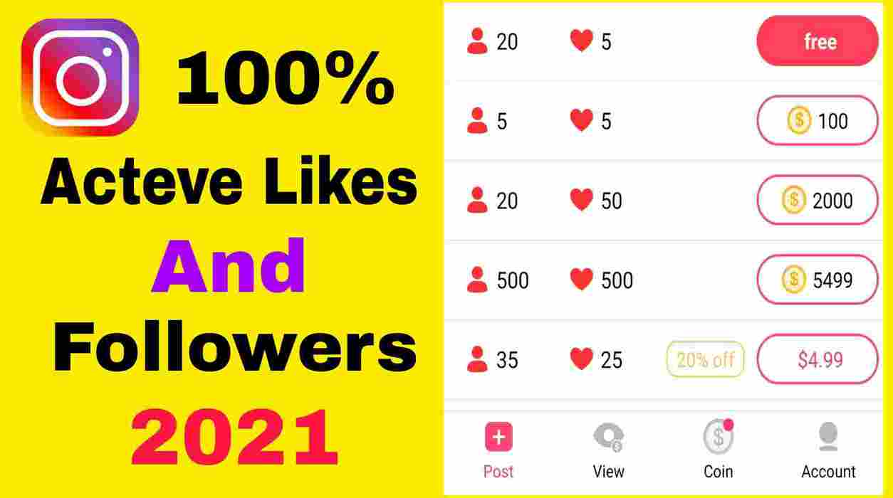How To Get Instagram Free Real Likes And Followers 2021