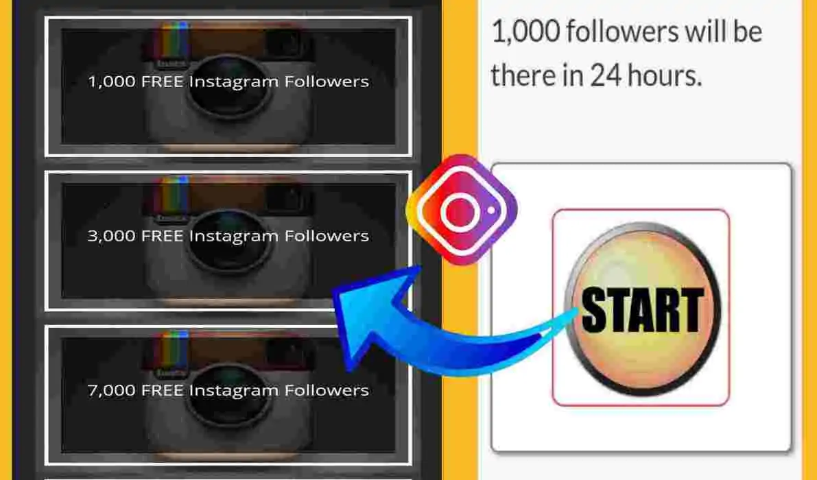Insta Follow-Gain Free Followers likes on instagram 100% Real Active