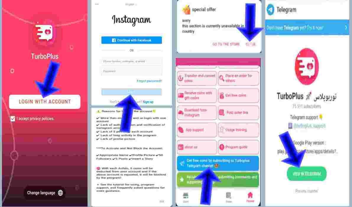 Turbo Followers For Instagram Mod Apk Unlimited Coins- 100% Real