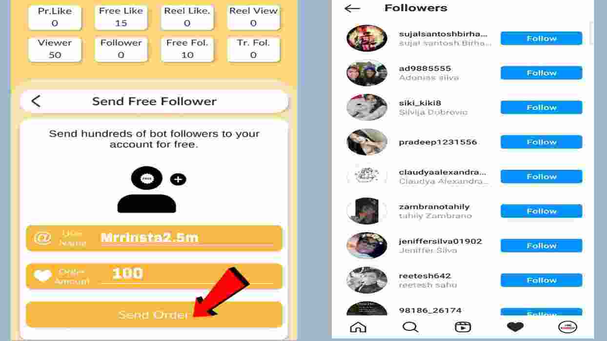 Max Like App Download- Get Instagram Followers App Without Login
