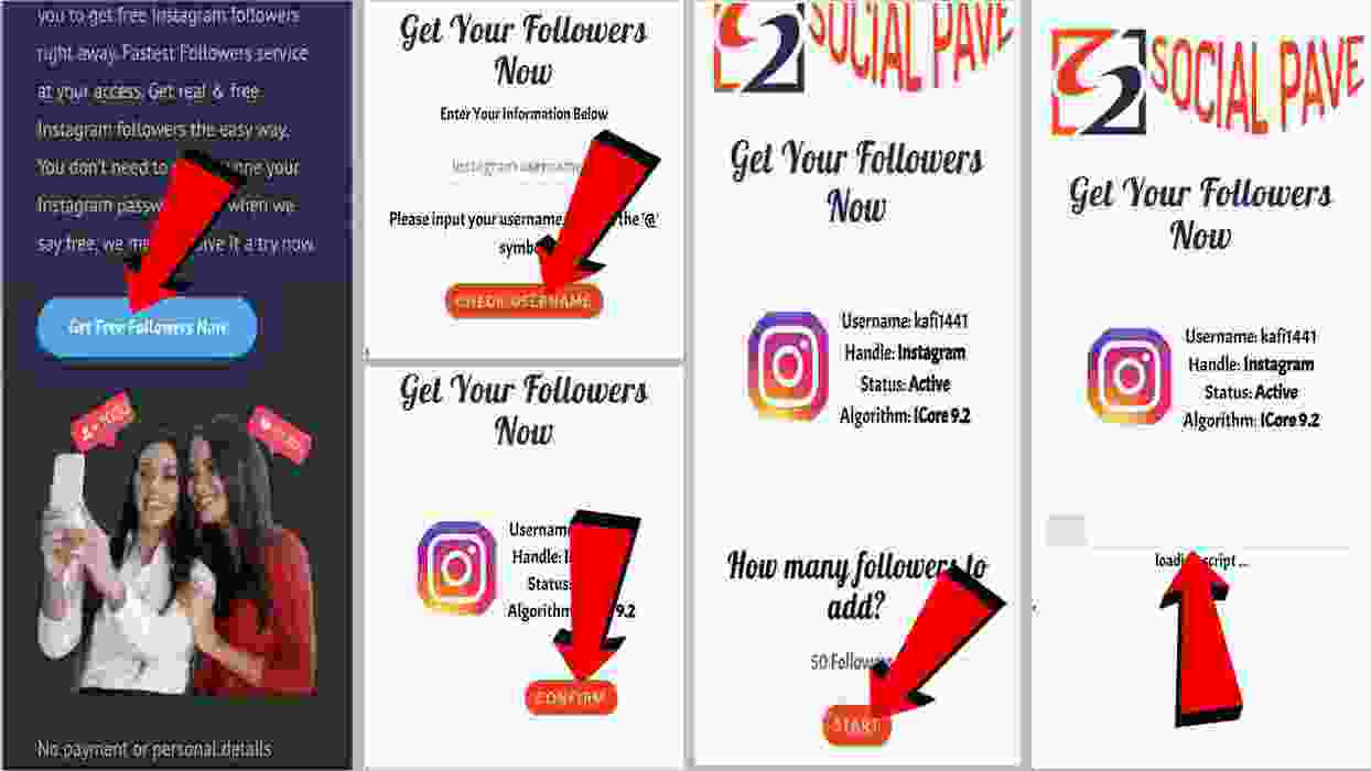 Socialpave Website- Increase Followers On Instagram Without Login