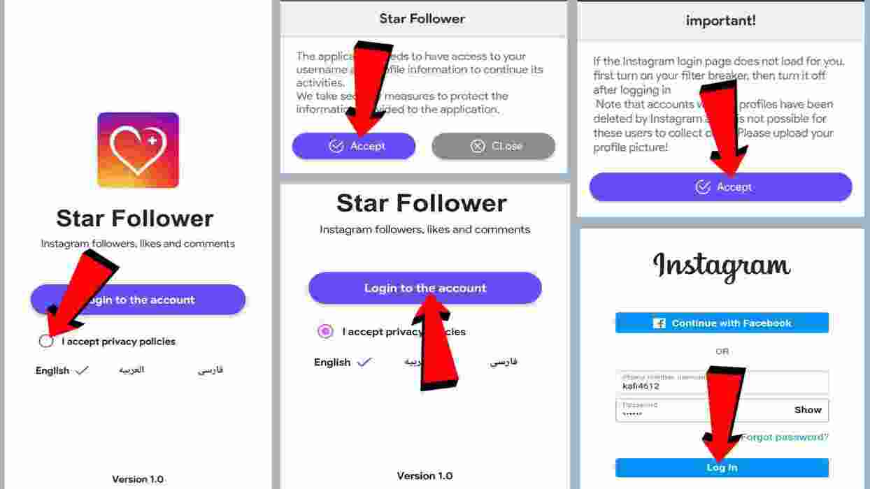 Star Follower Apk- Get Free Unlimited Instagram Followers
