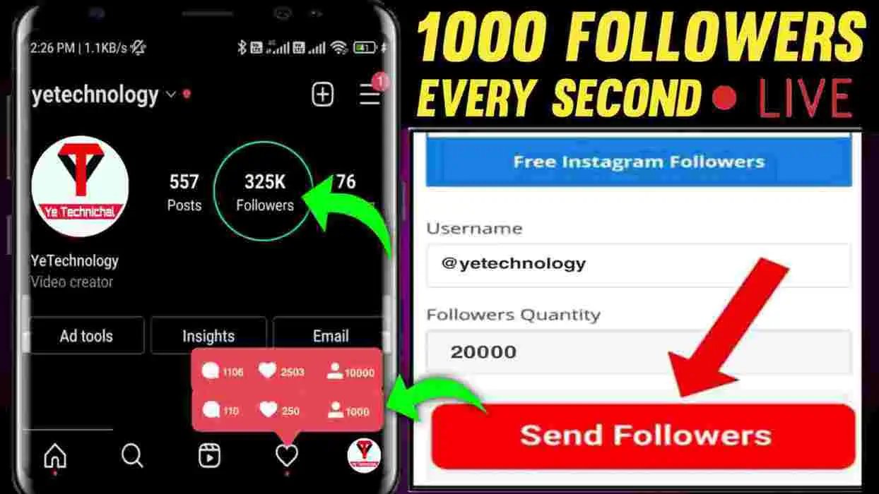 Easy Follower Apk- Get 20K Followers On Instagram In One Day