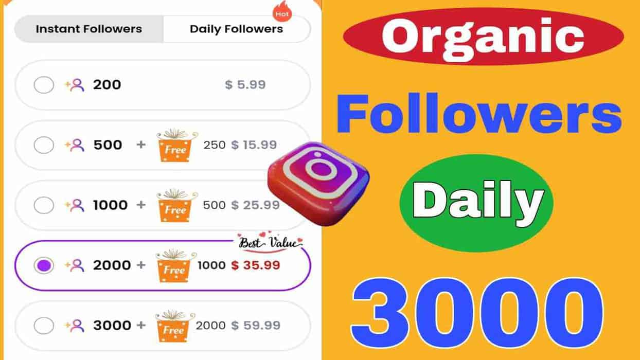 I Liker Website- 3000 Followers Daily 100% Free