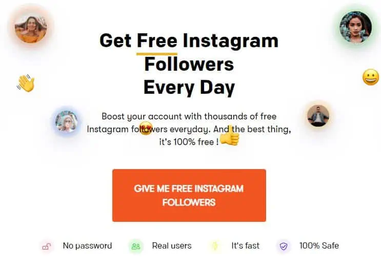 instagram free followers website
