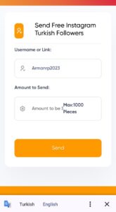 Mega Takipci Followers Free- इंस्टाग्राम पर 1,000 फॉलोअर्स फ्री कैसे पाएं