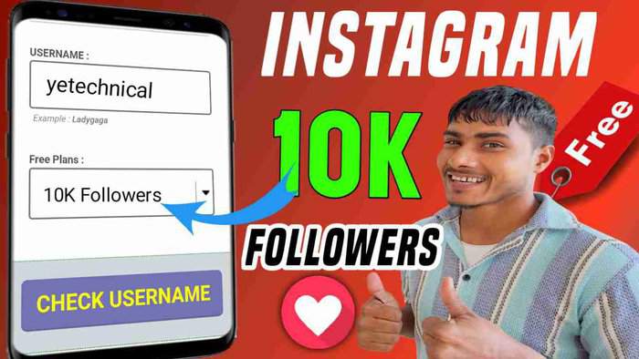 Free Instagram Followers Plusmein - 100% FREE, Active, Instant