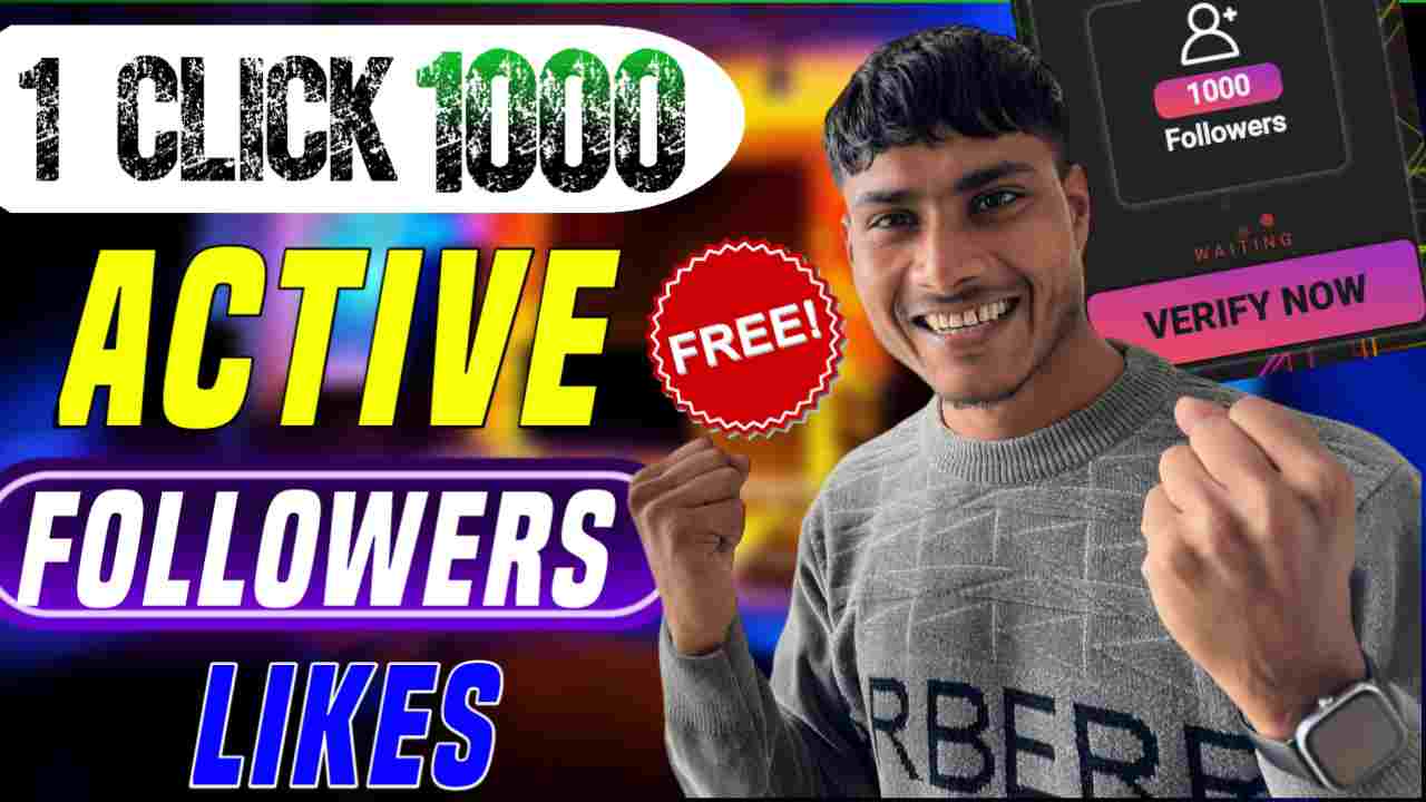 Best Sites To Get Instagram Followers - 100% Free, Instant, Active