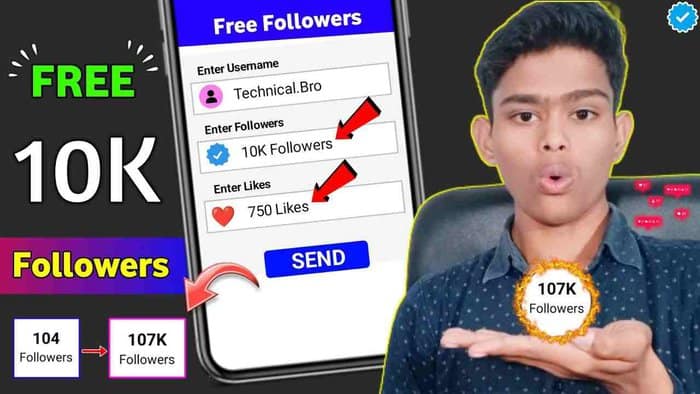 Instagram Ke Followers Kaise Badhaye - 100% Free, Real, Active
