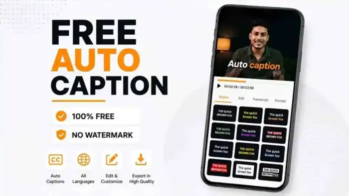 Free Auto Caption Generator Online