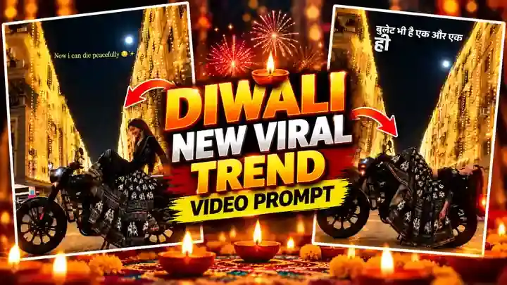 Bullet Bhi Hai Aur Ek Hi Hai Jaan Diwali viral video prompt