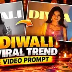 Diwali viral trend video prompt