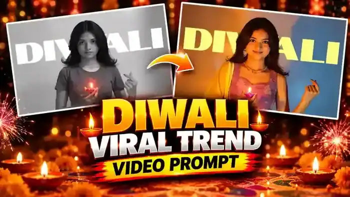 Diwali viral trend video prompt