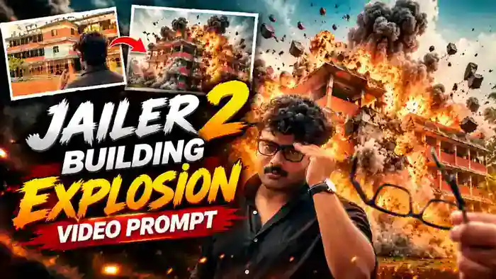 Jailer 2 Building Explosion video prompt