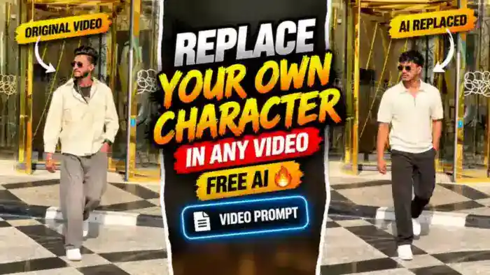 Replace Character in Video with Google Flow AI