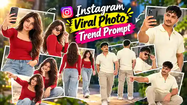 Viral Photo Trend Prompt Instagram AI photo trend